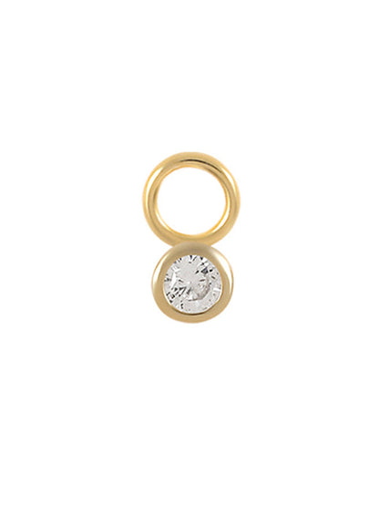 Dorcas - S925 Sterlingsilber Ohrring-Set mit Herz und Schmetterling