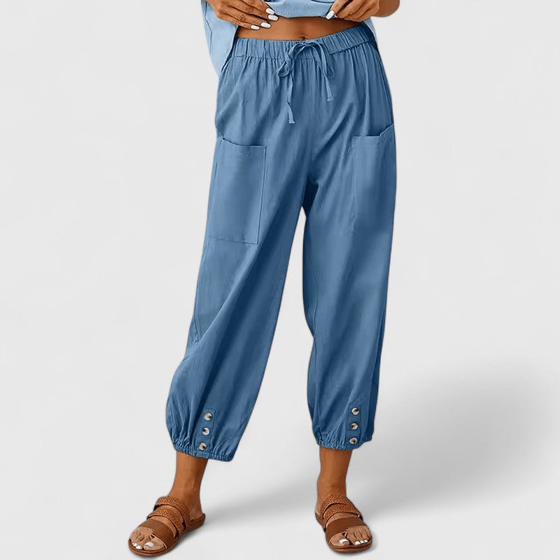 Jolie | Elegante Weitbeinige Hose