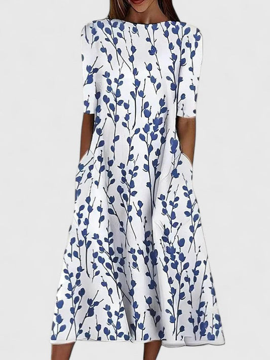 Karelieth | Elegantes Midi-Kleid