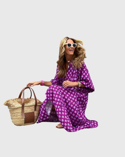 Sarah™ - Boho Maxikleid