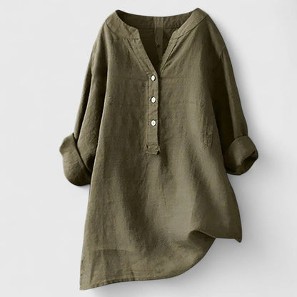 Larienne | Elegantes Knopf-Front-Shirt