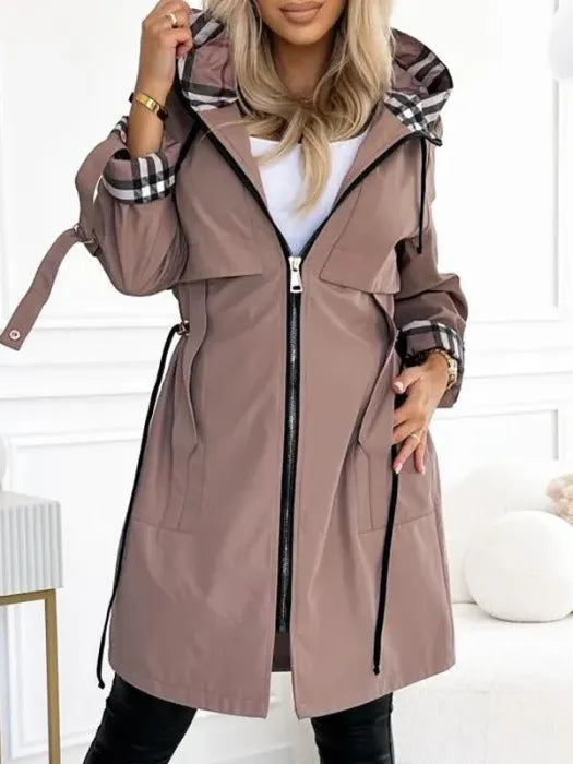 Marlene - Elegante Kapuzenjacke