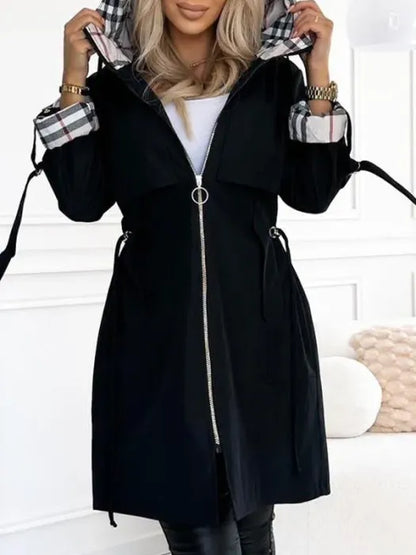 Marlene - Elegante Kapuzenjacke